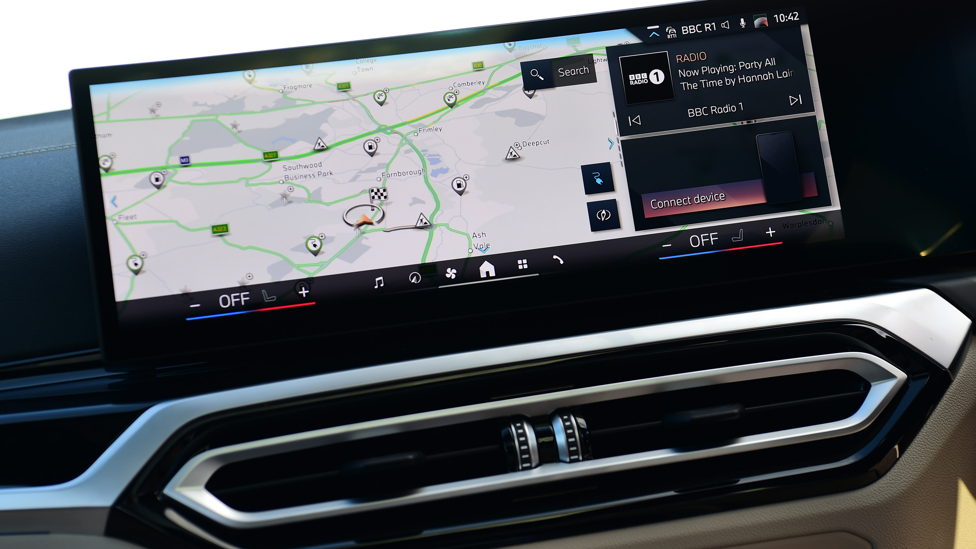 BMW i4 eDrive35 navigation