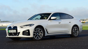 BMW i4 eDrive35 front 3/4 static