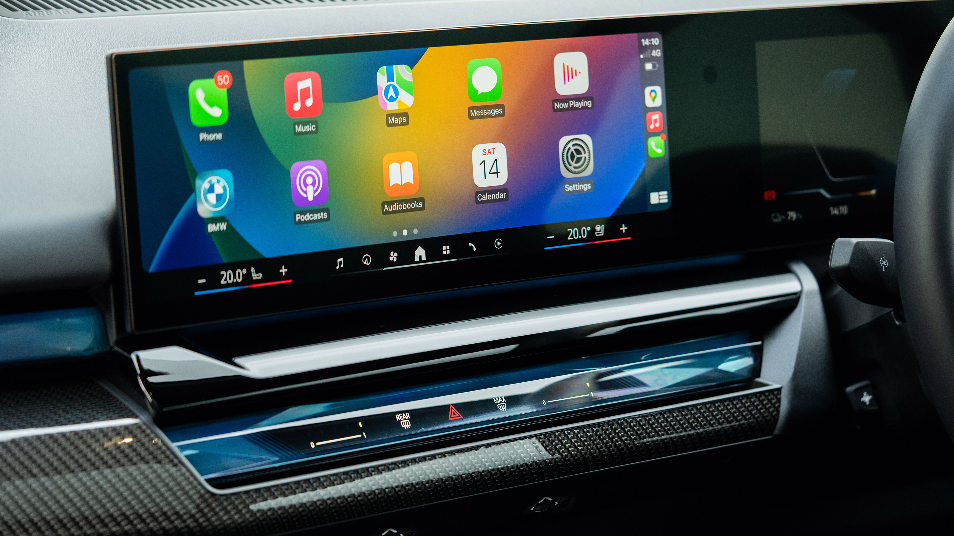 BMW i5 UK Apple CarPlay