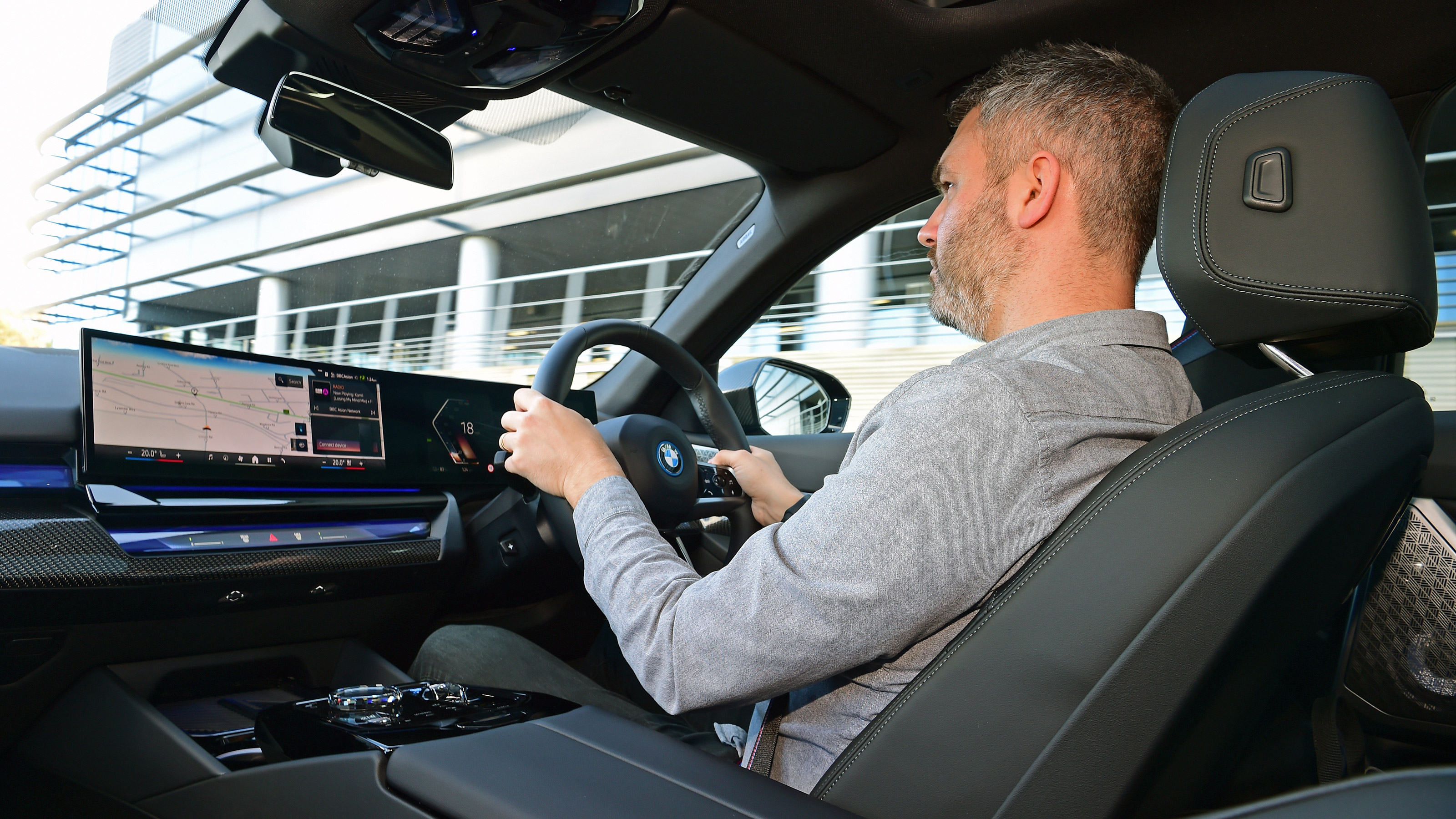BMW i5 UK interior staff