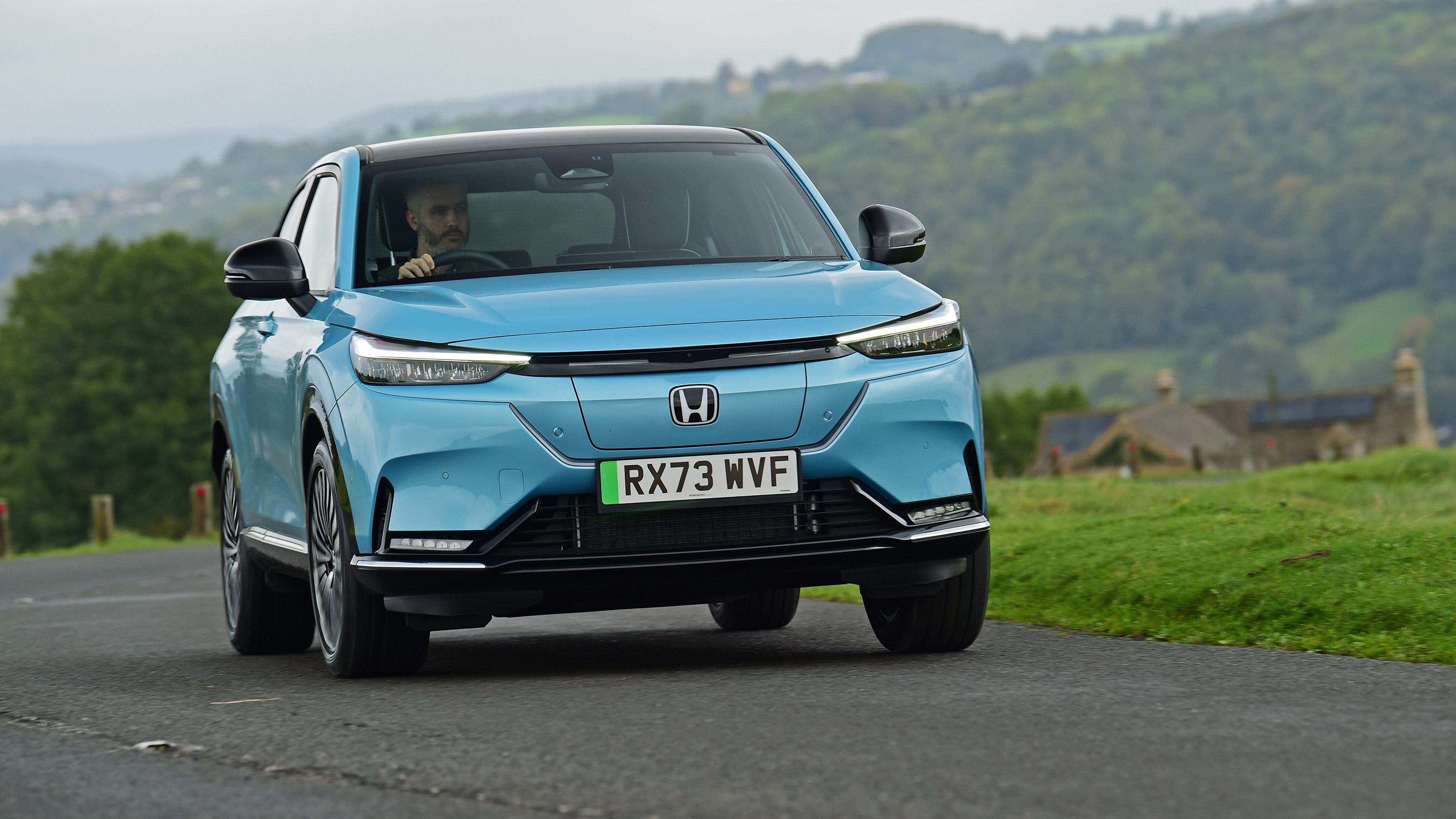 Honda e:Ny1 UK front handling
