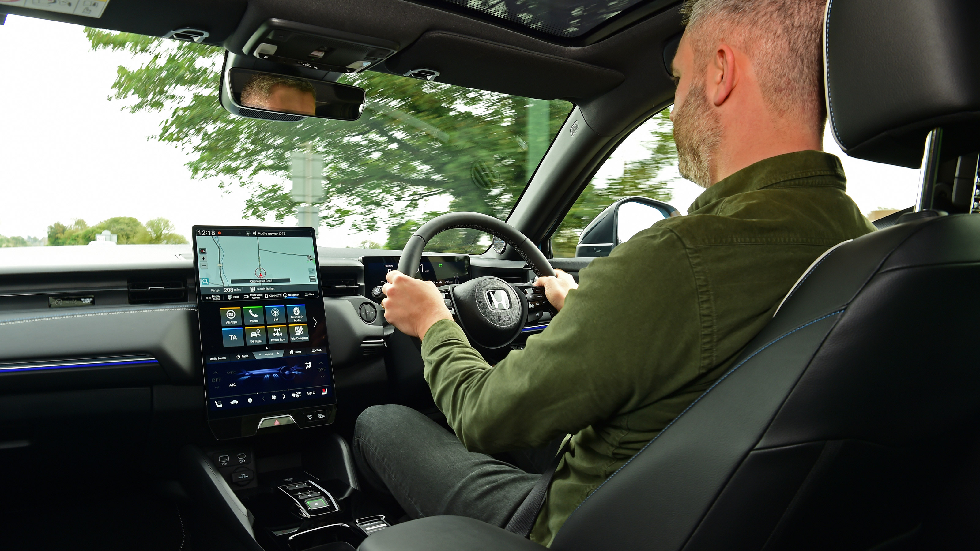 Honda e:Ny1 UK interior staff