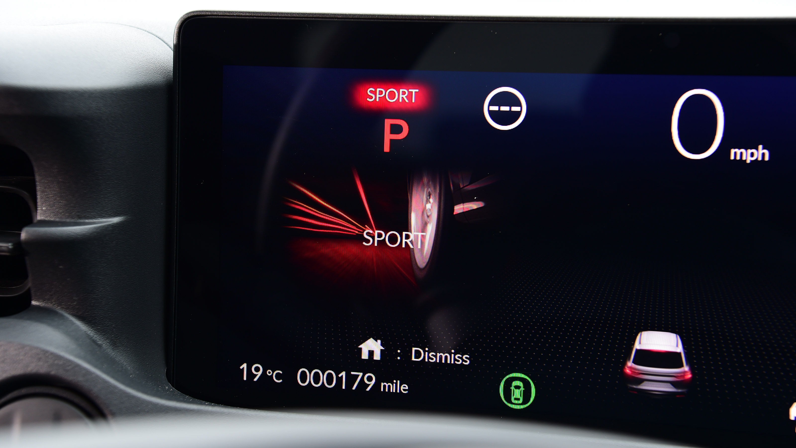 Honda e:Ny1 UK sport mode