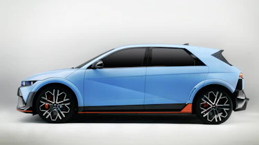 Hyundai Ioniq 5 N side studio