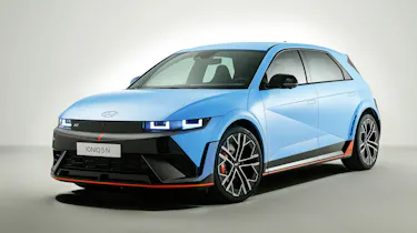 Hyundai Ioniq 5 N front 3/4 studio