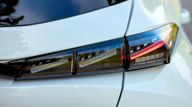Peugeot E-308 UK rear lights