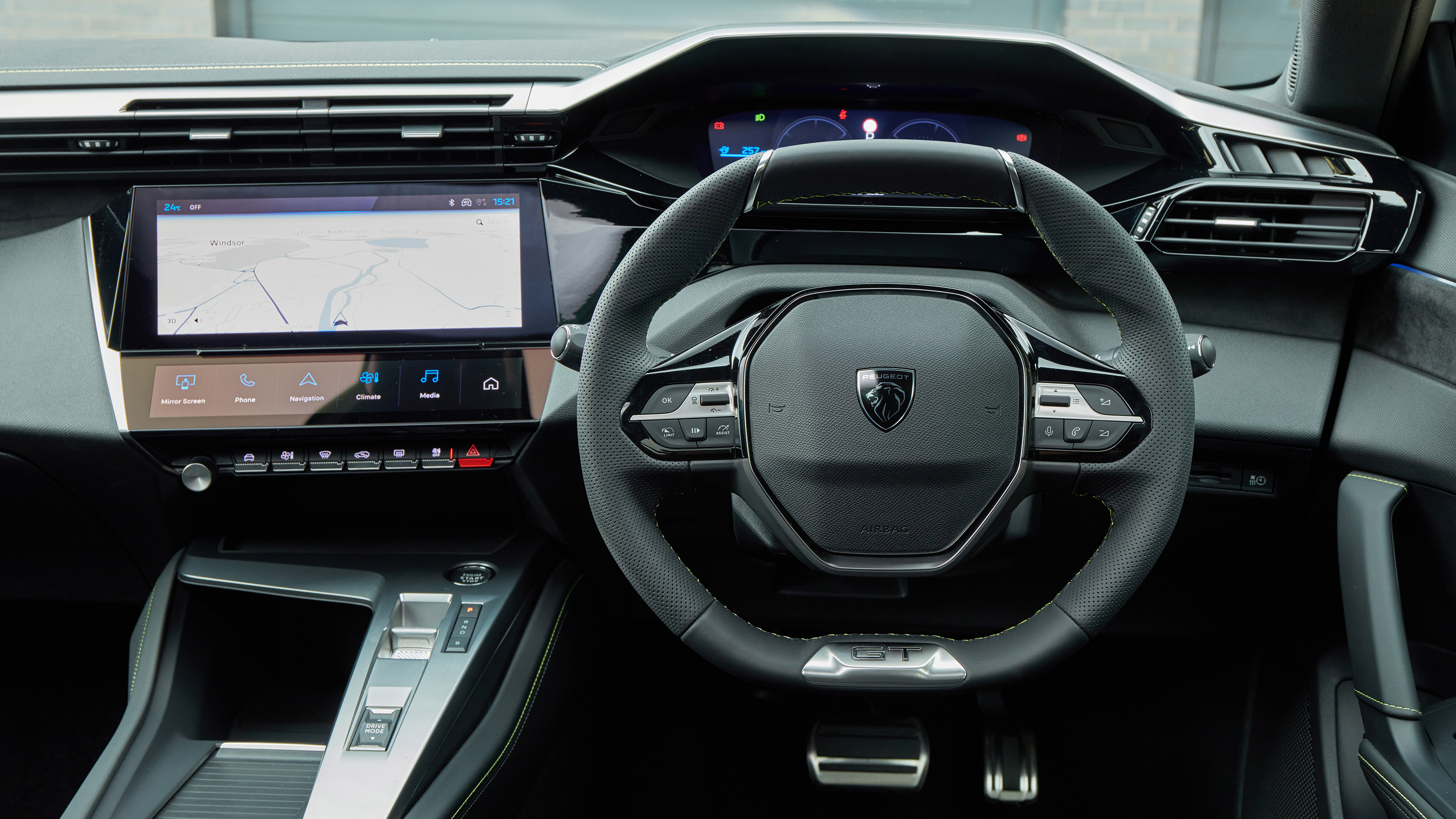 Peugeot E-308 UK interior