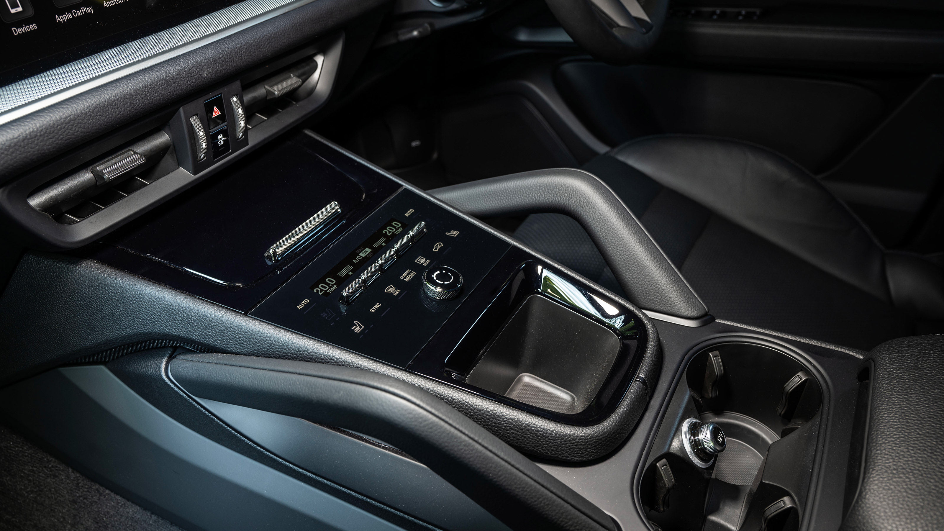 Porsche Cayenne SUV centre console