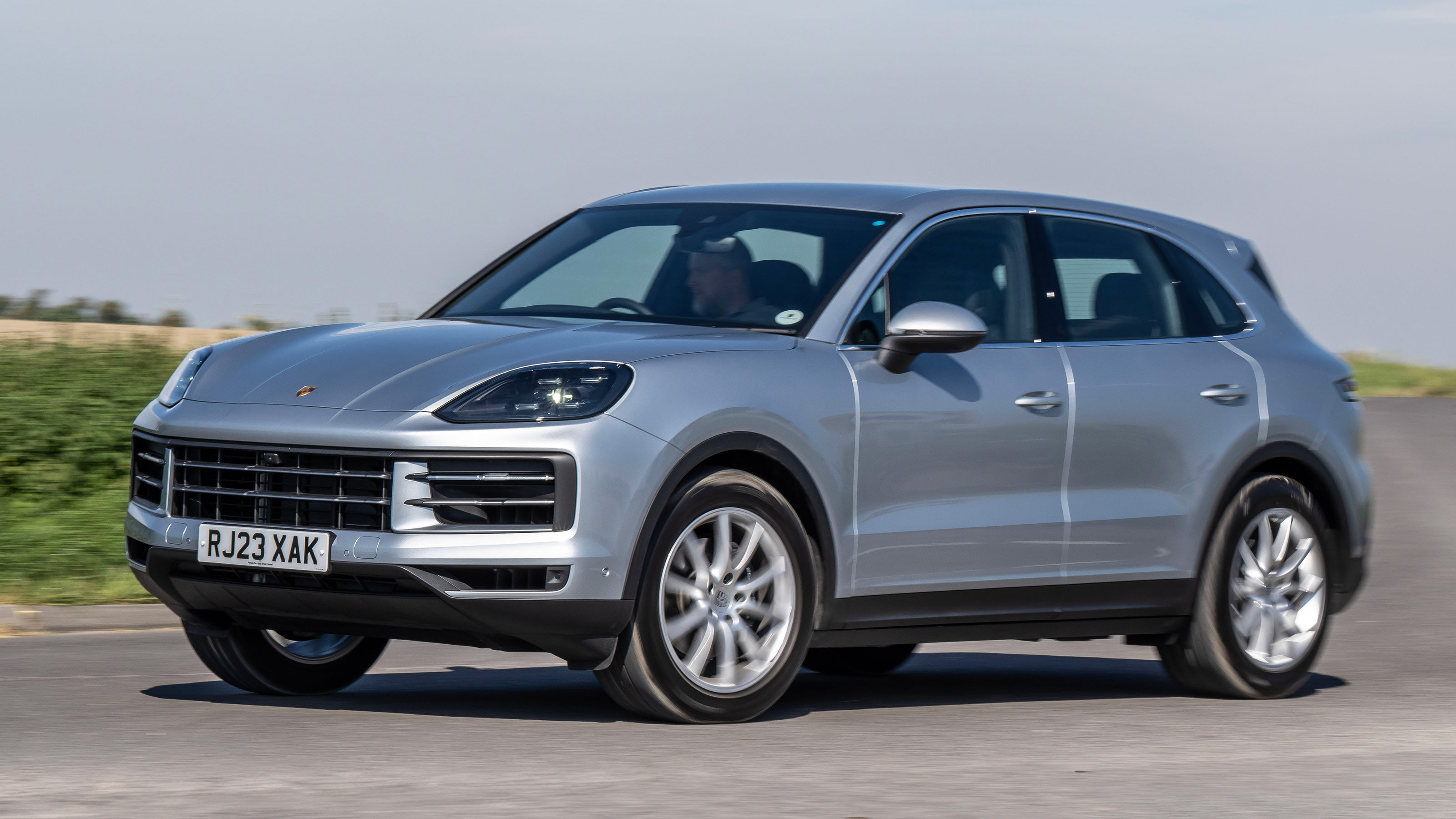 Porsche Cayenne SUV front 3/4 static