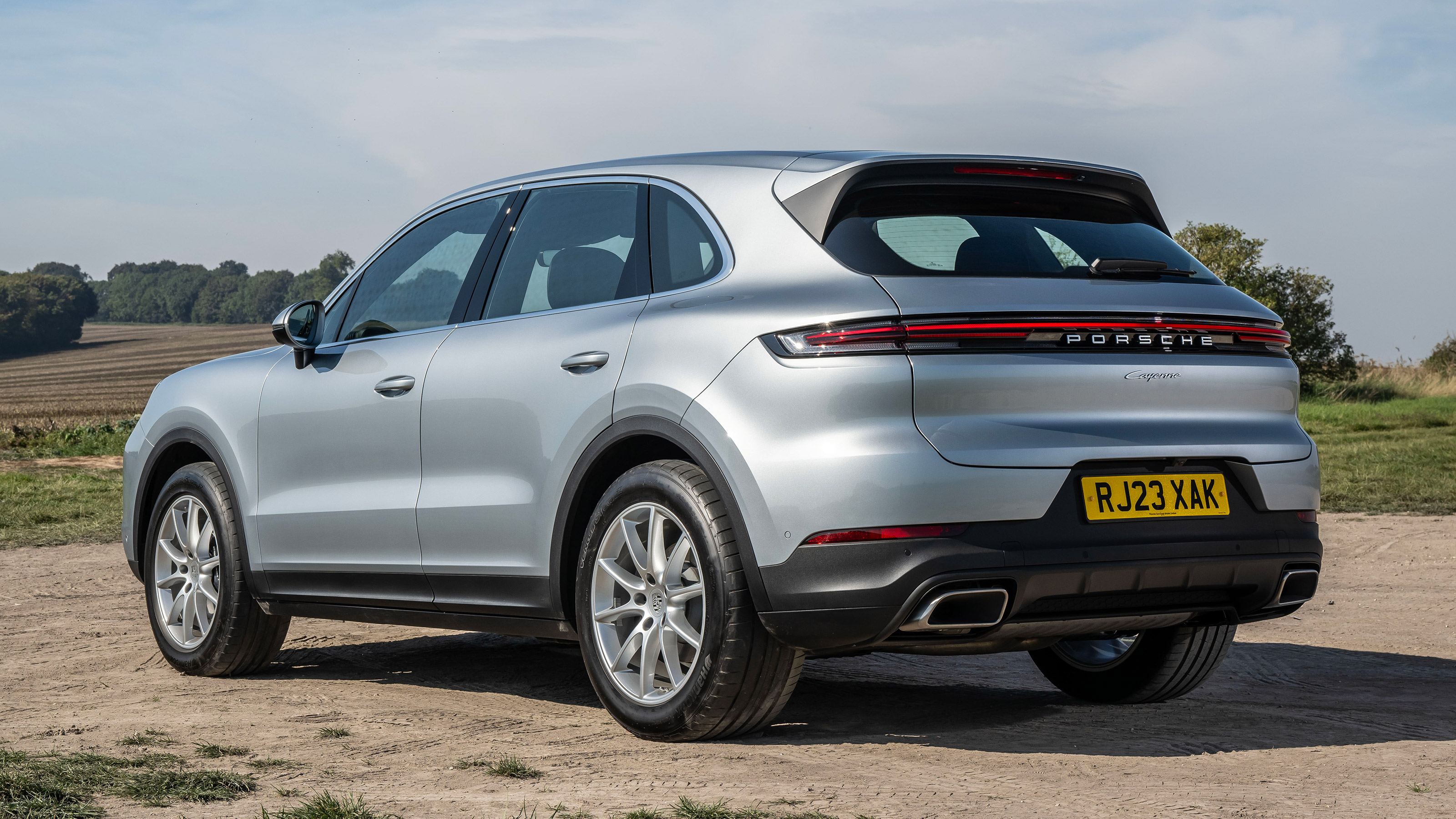 Porsche Cayenne SUV rear 3/4 static