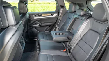 Porsche Cayenne SUV rear seats