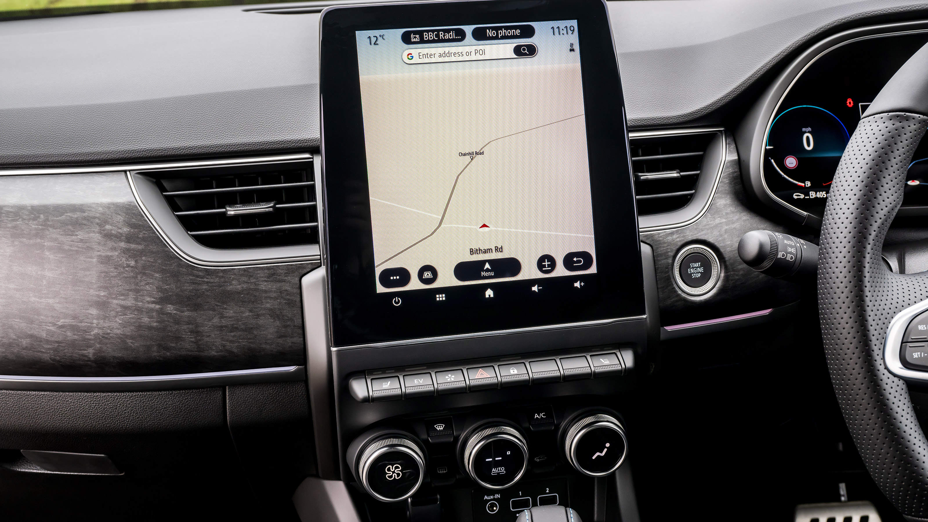 Renault Arkana facelift infotainment