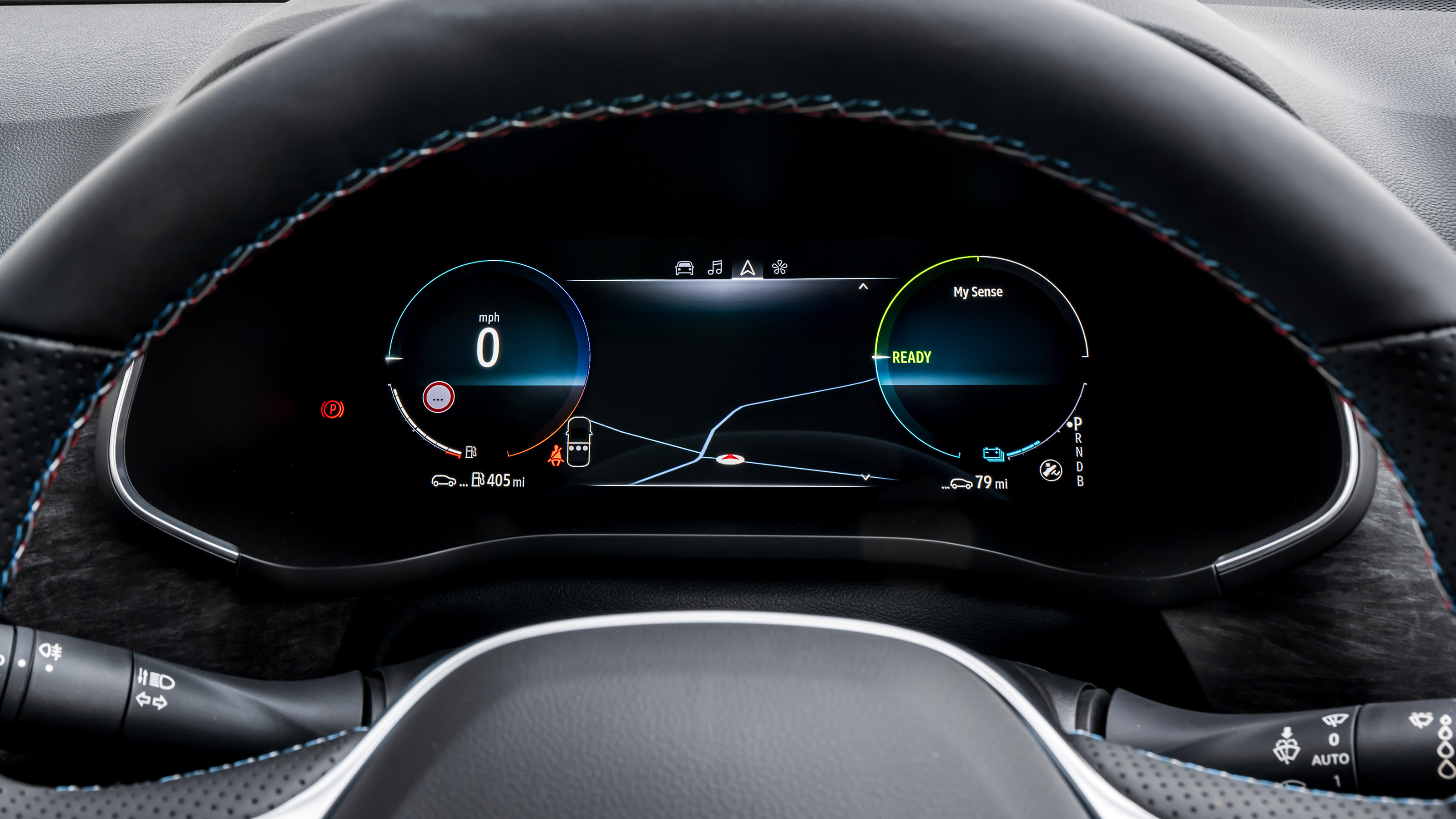 Renault Arkana facelift instrument dials
