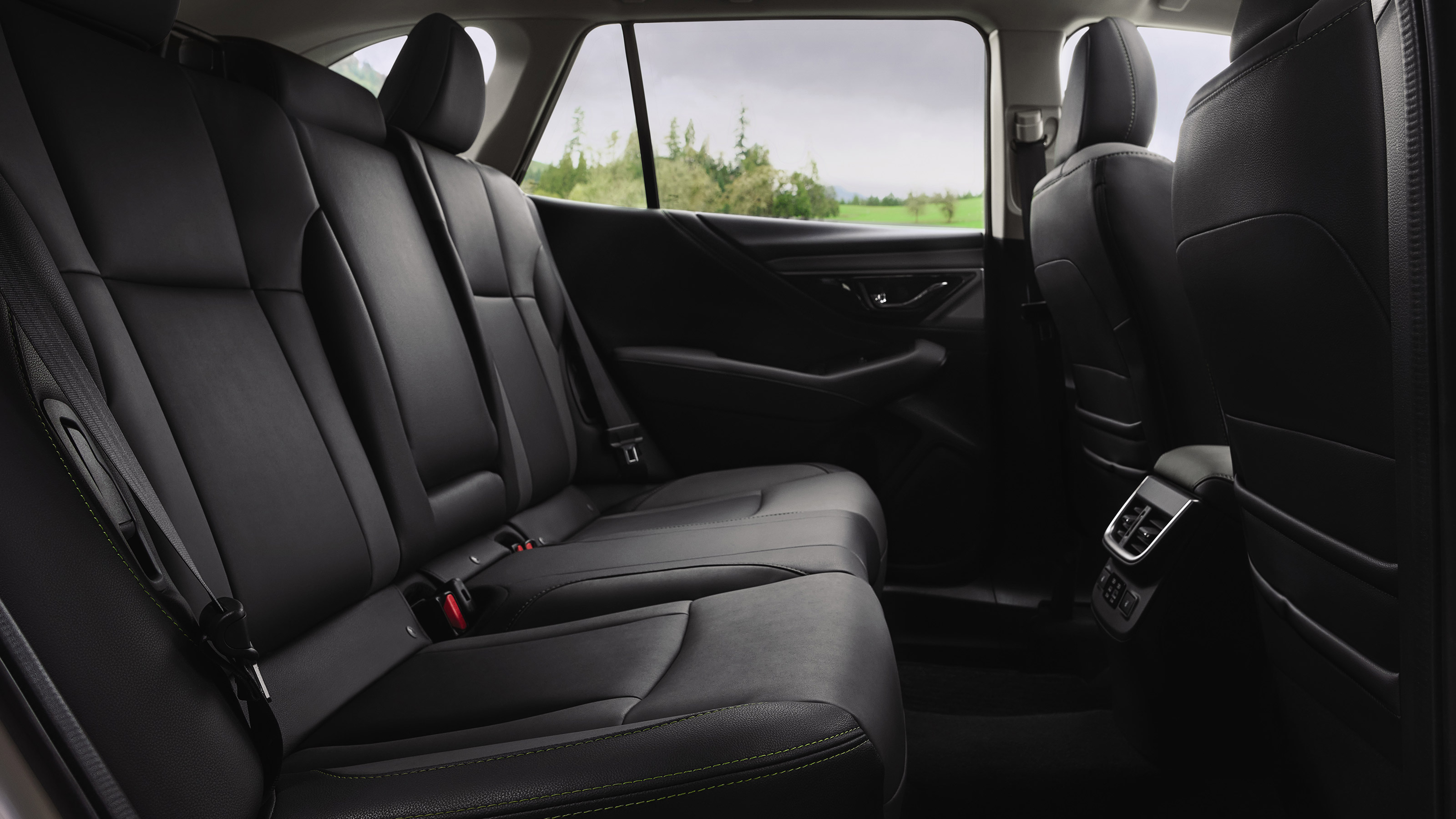 Subaru Outback estate rear seats