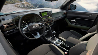 2024 Dacia Duster interior view