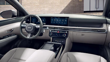 Hyundai Tucson interior view
