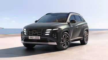 Hyundai Tucson static front-quarter view