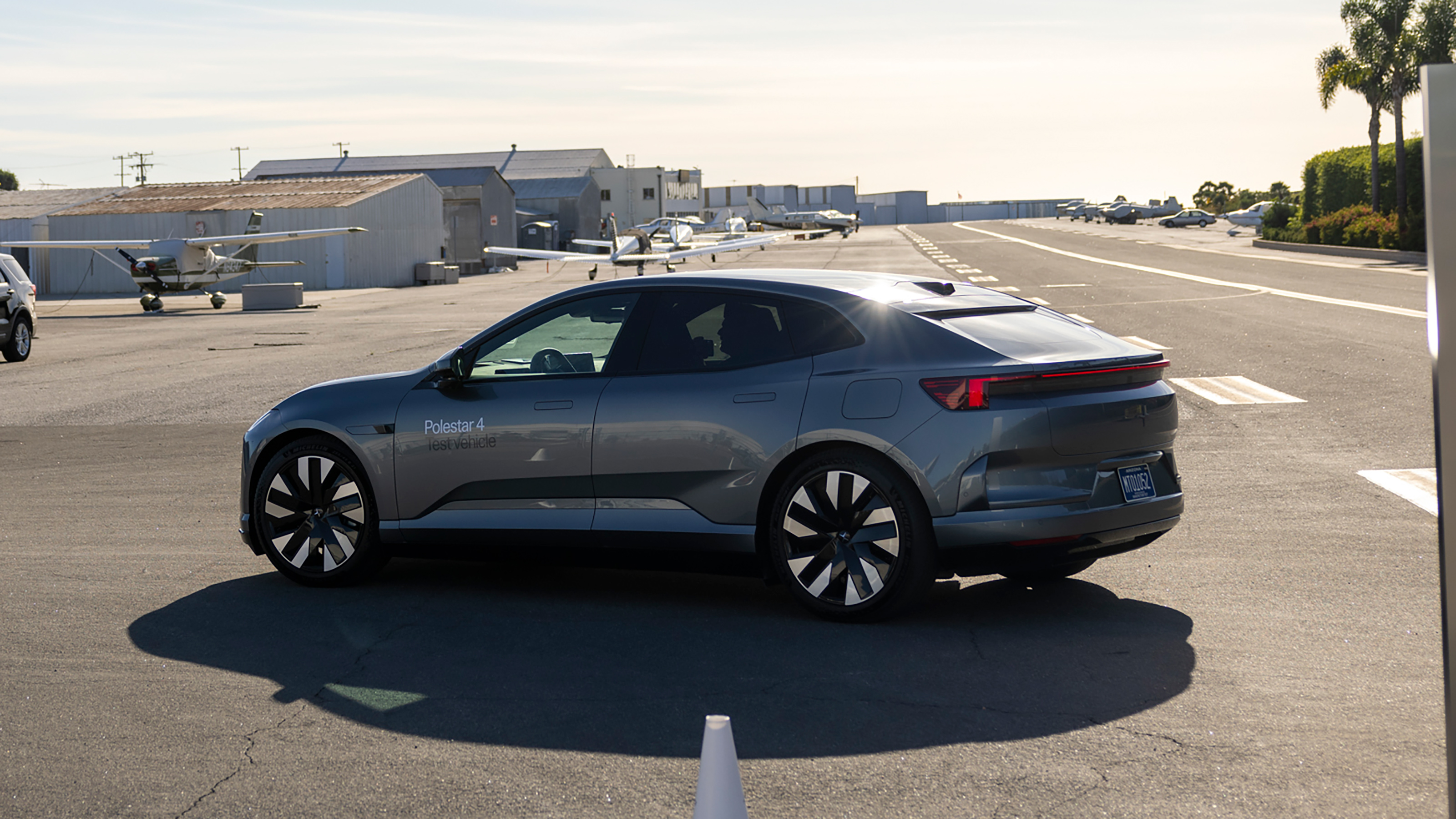 Polestar 4 ride along