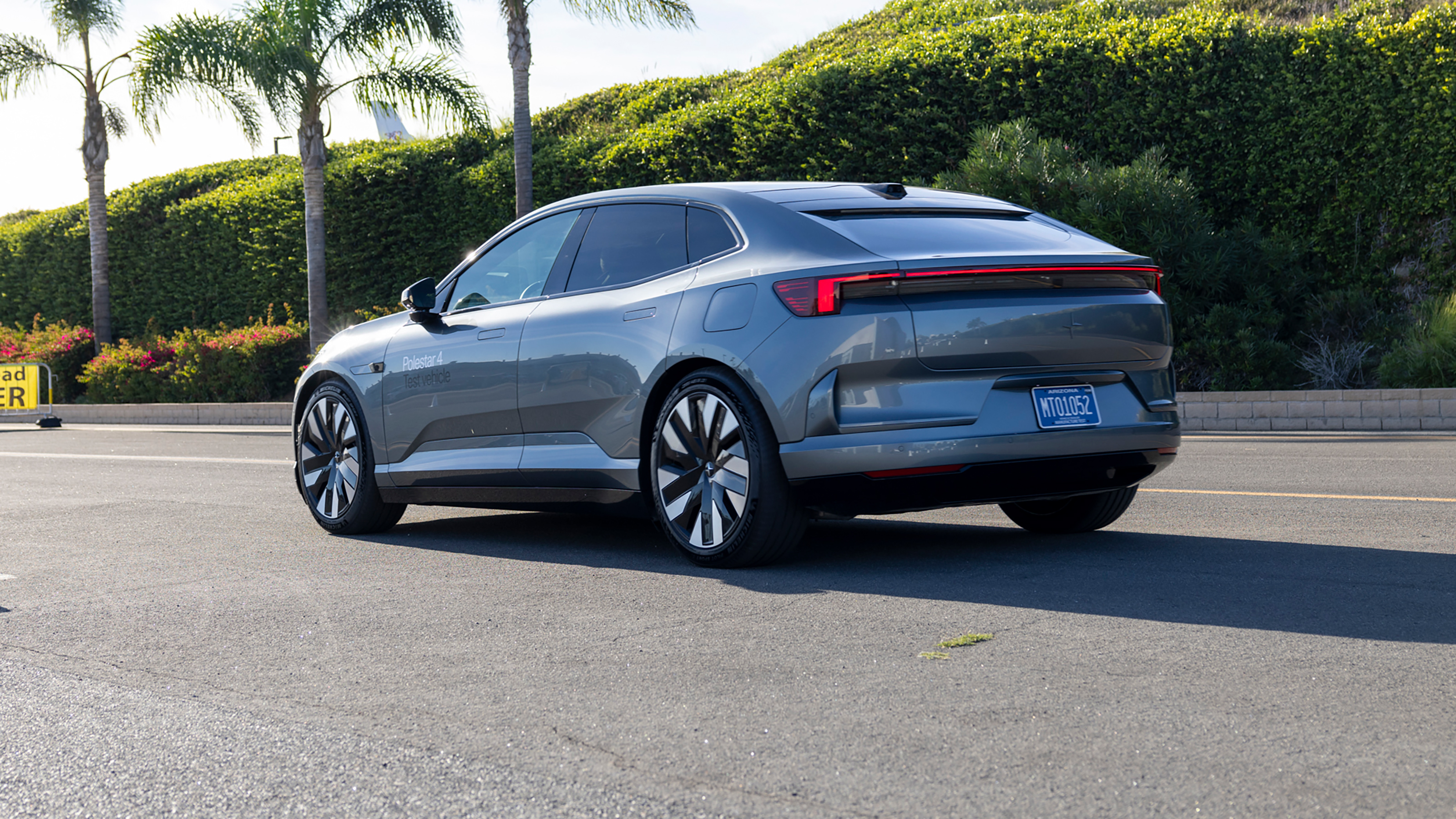 Polestar 4 ride along
