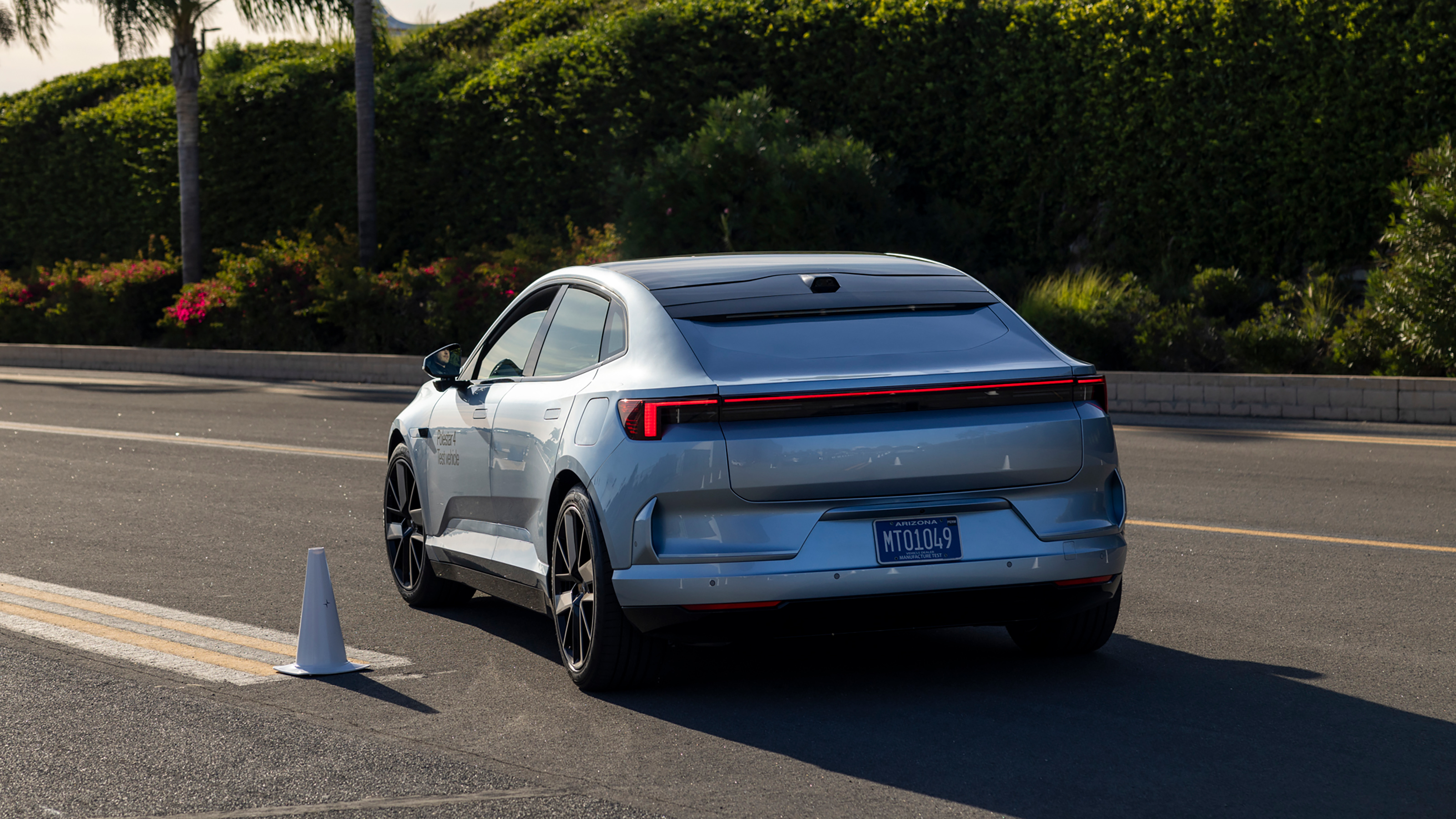 Polestar 4 ride along