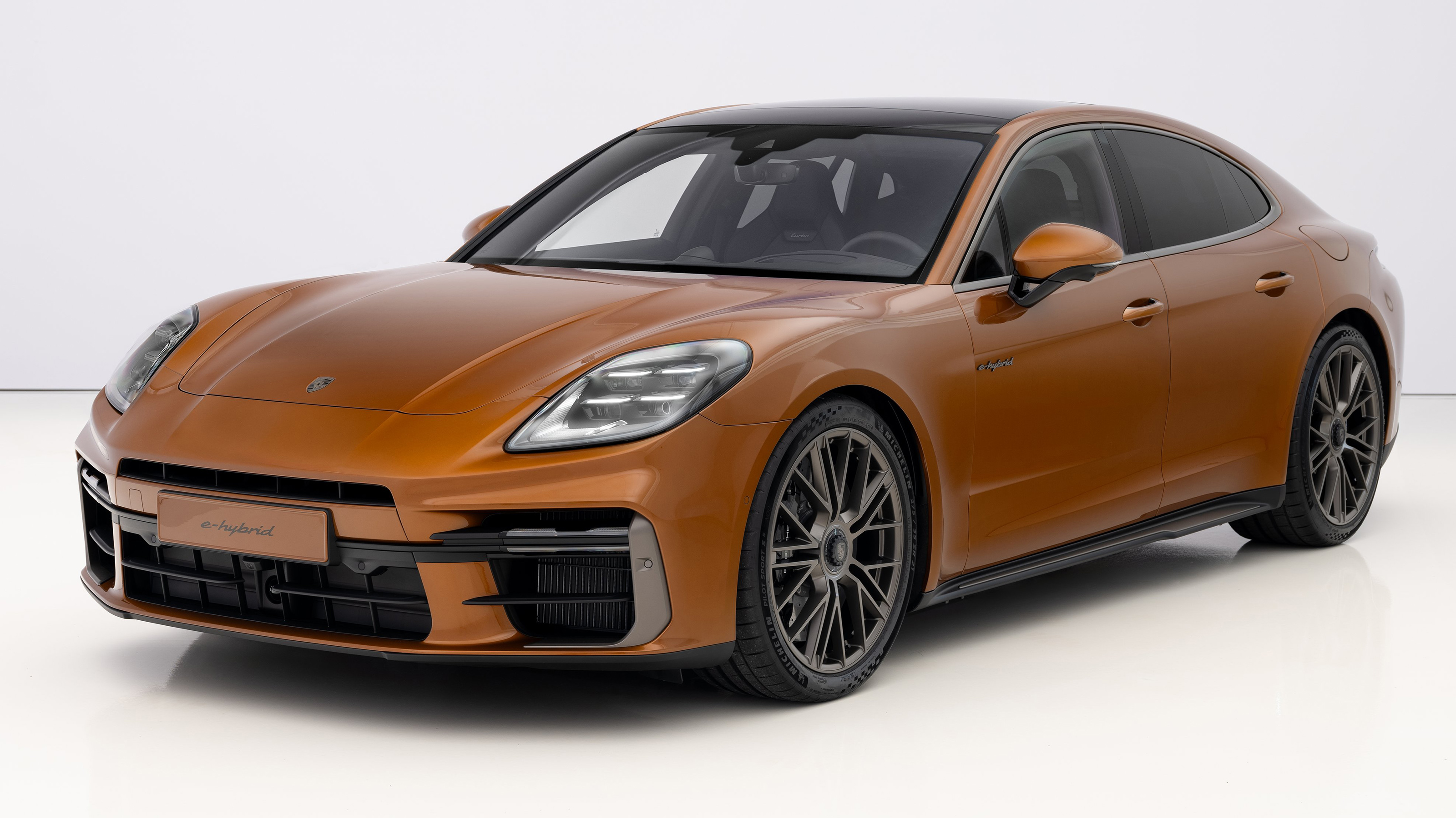 2024 Porsche Panamera front-quarter static view