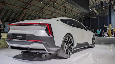 Polestar 5 rear quarter view