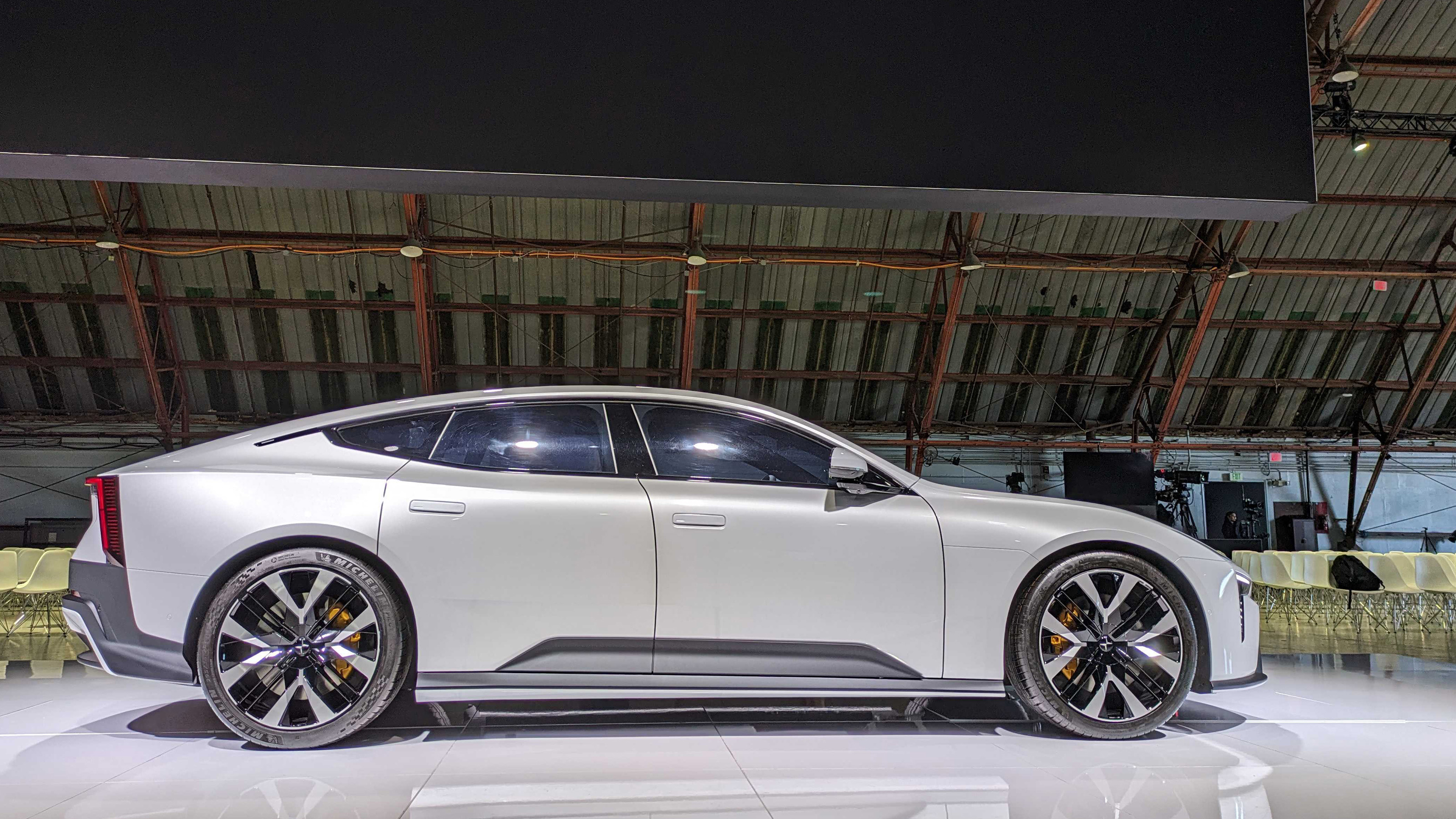 Polestar 5 side view