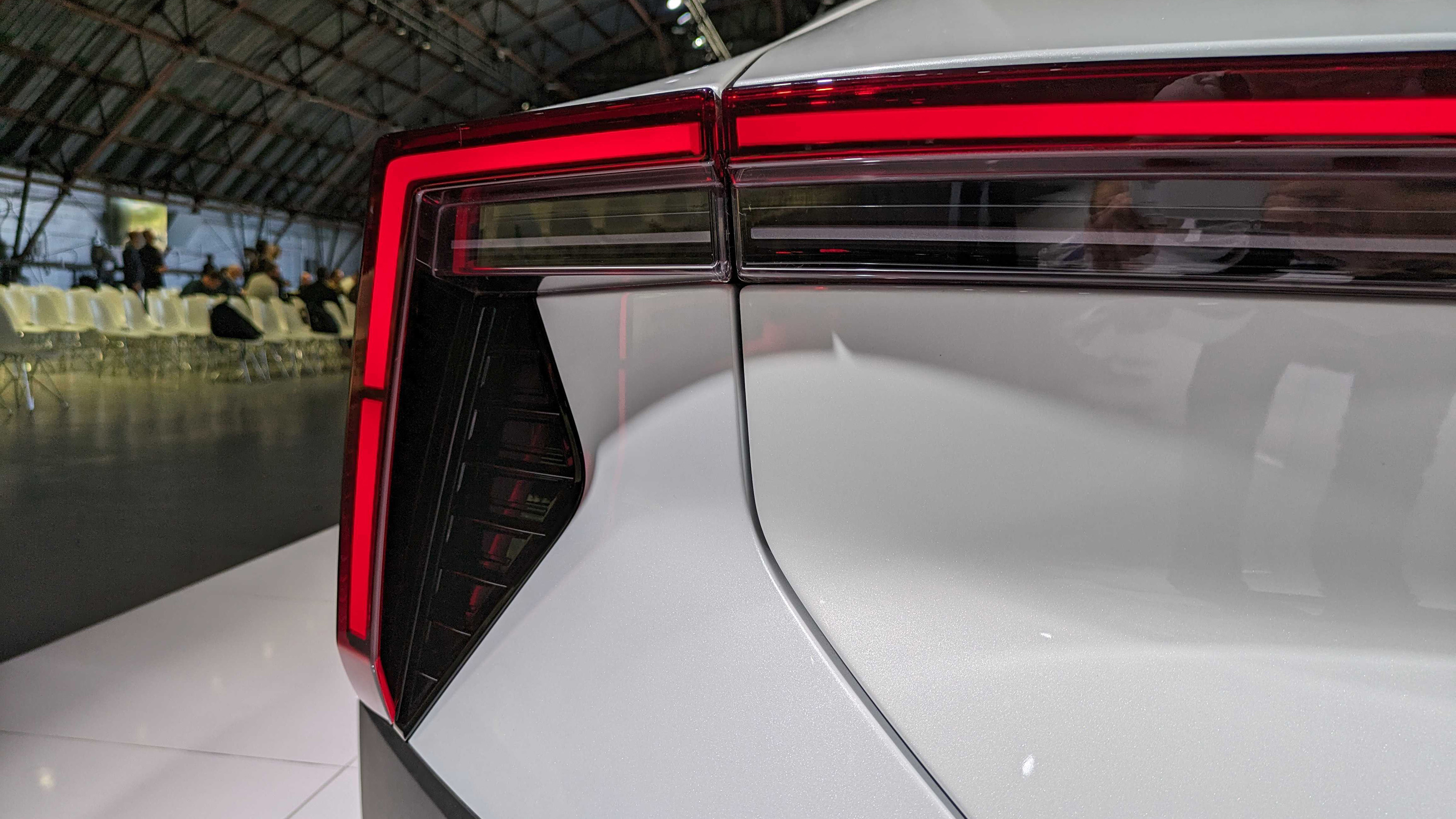 Polestar 5 tail light close up