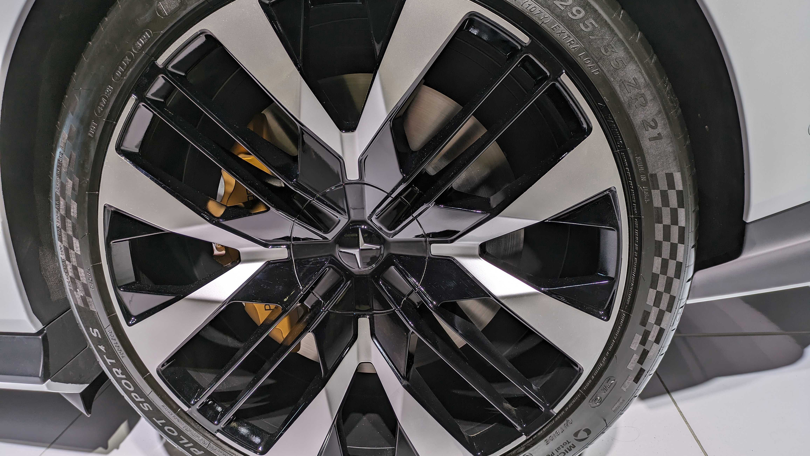 Polestar 5 wheel close up