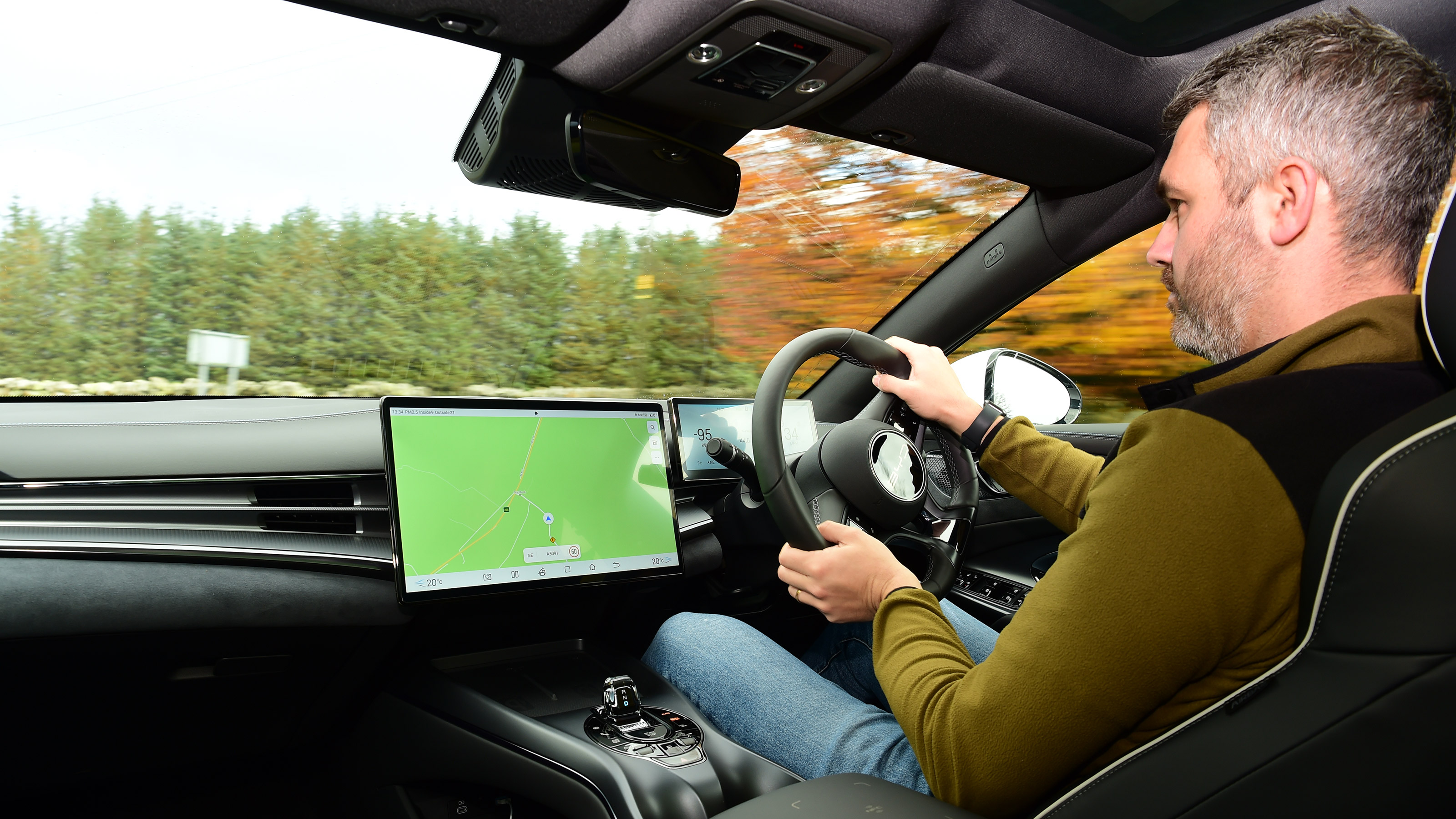 BYD Seal UK staff driving