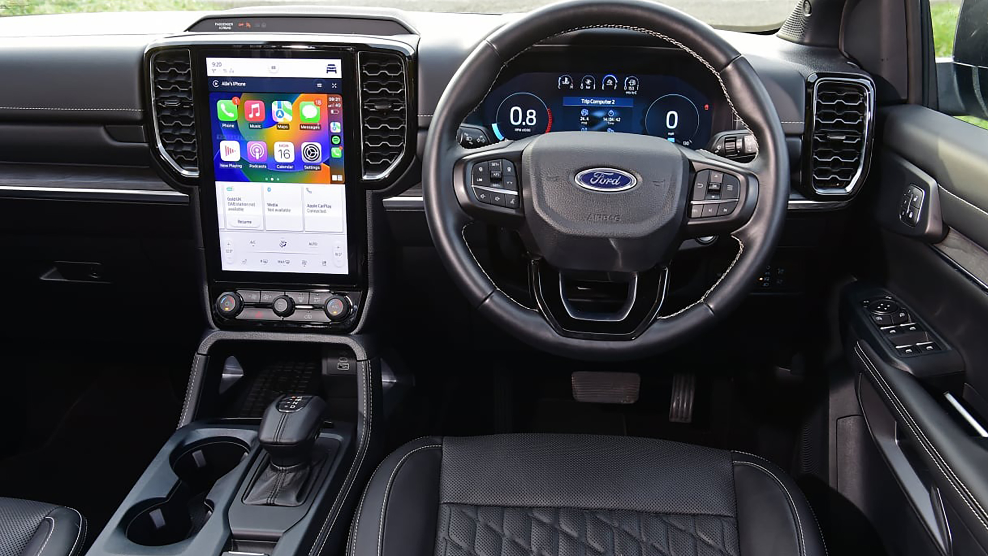 Ford Ranger Platinum interior