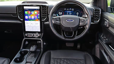 Ford Ranger Platinum interior
