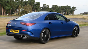 Mercedes CLA rear 3/4 tracking