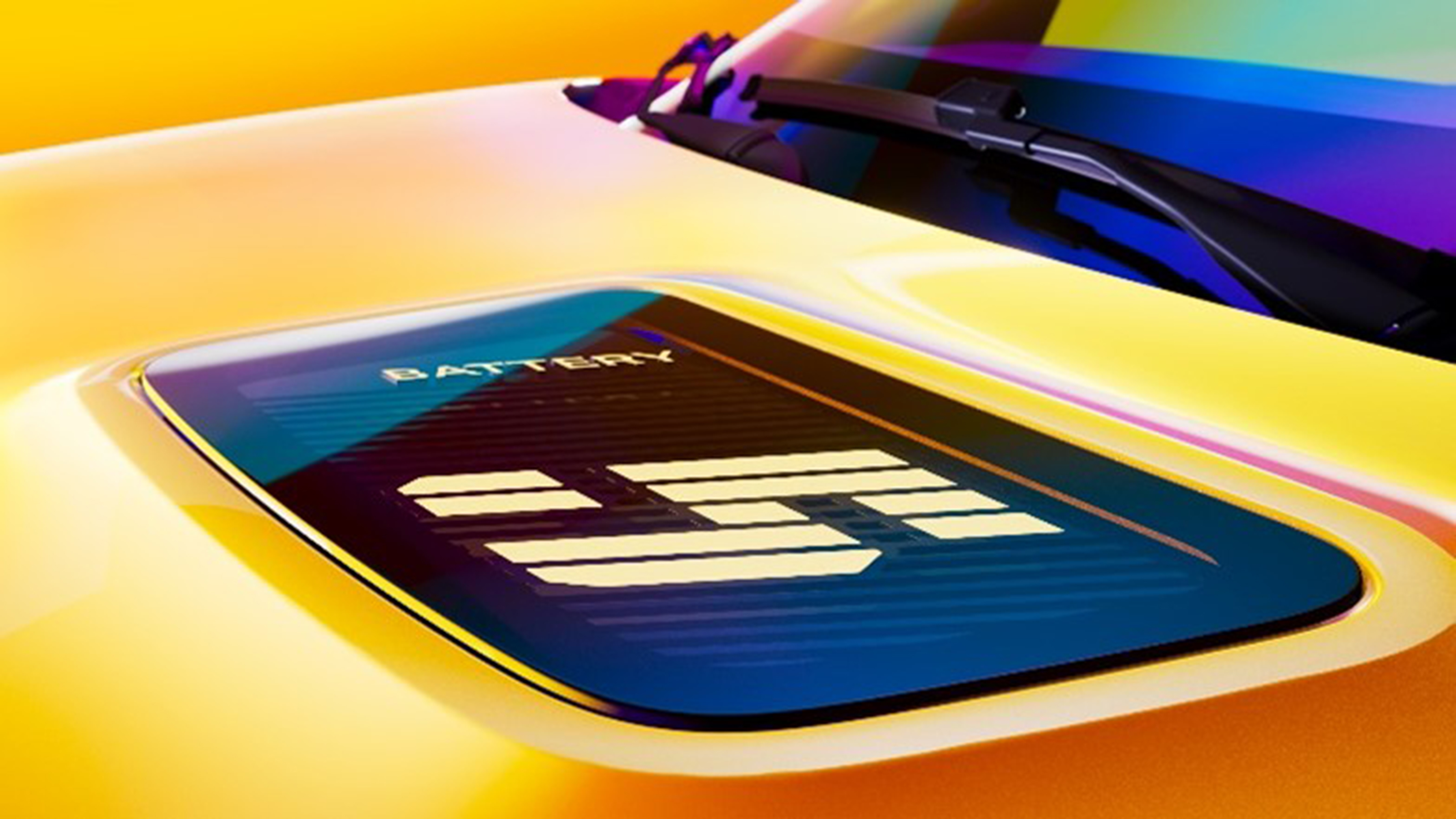 Renault 5 bonnet teaser