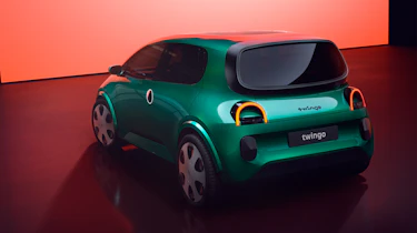 New Renault Twingo static rear quarter view