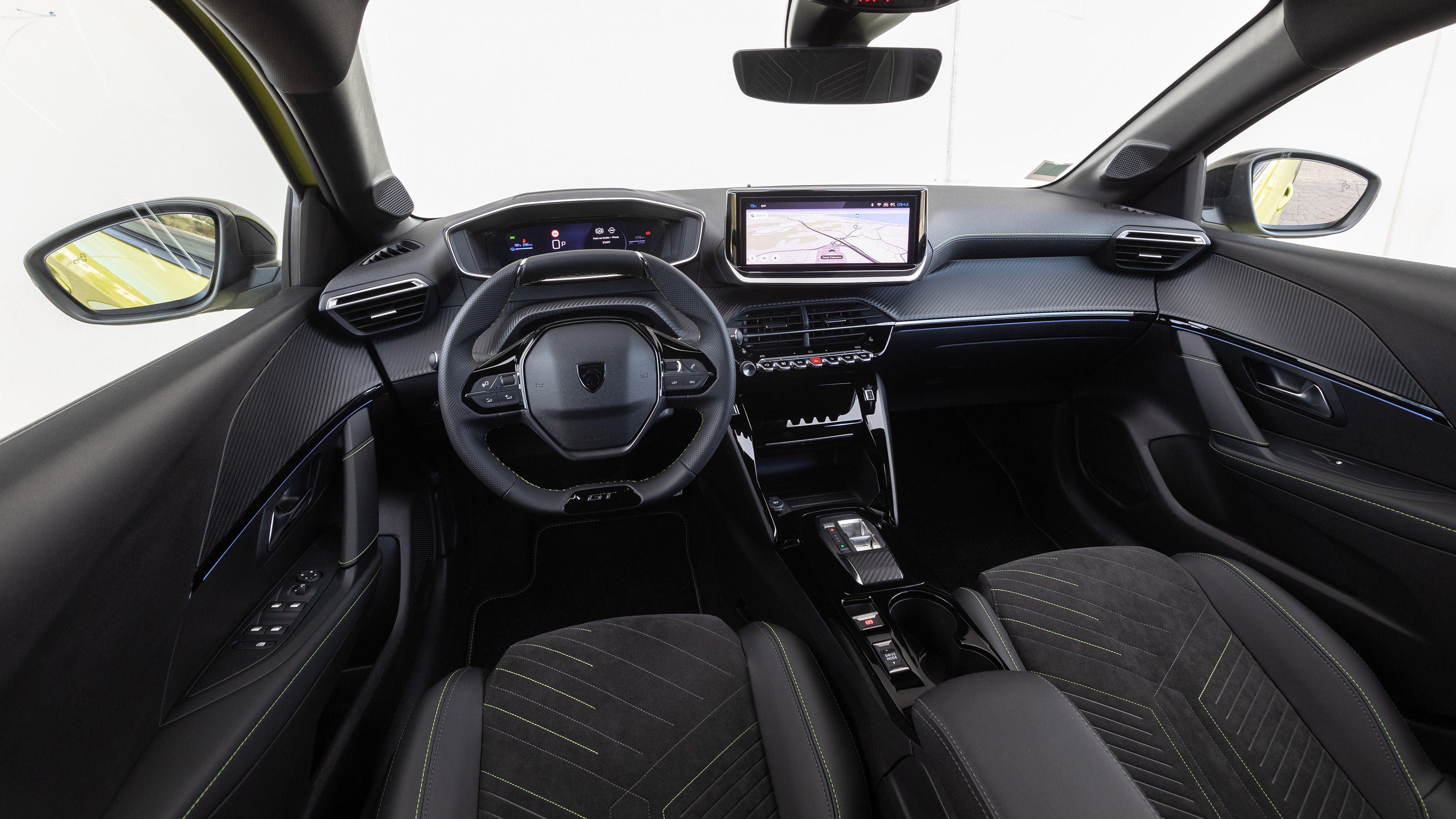 Peugeot E-208 dashboard