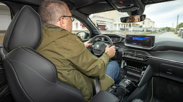 Peugeot E-208 interior staff