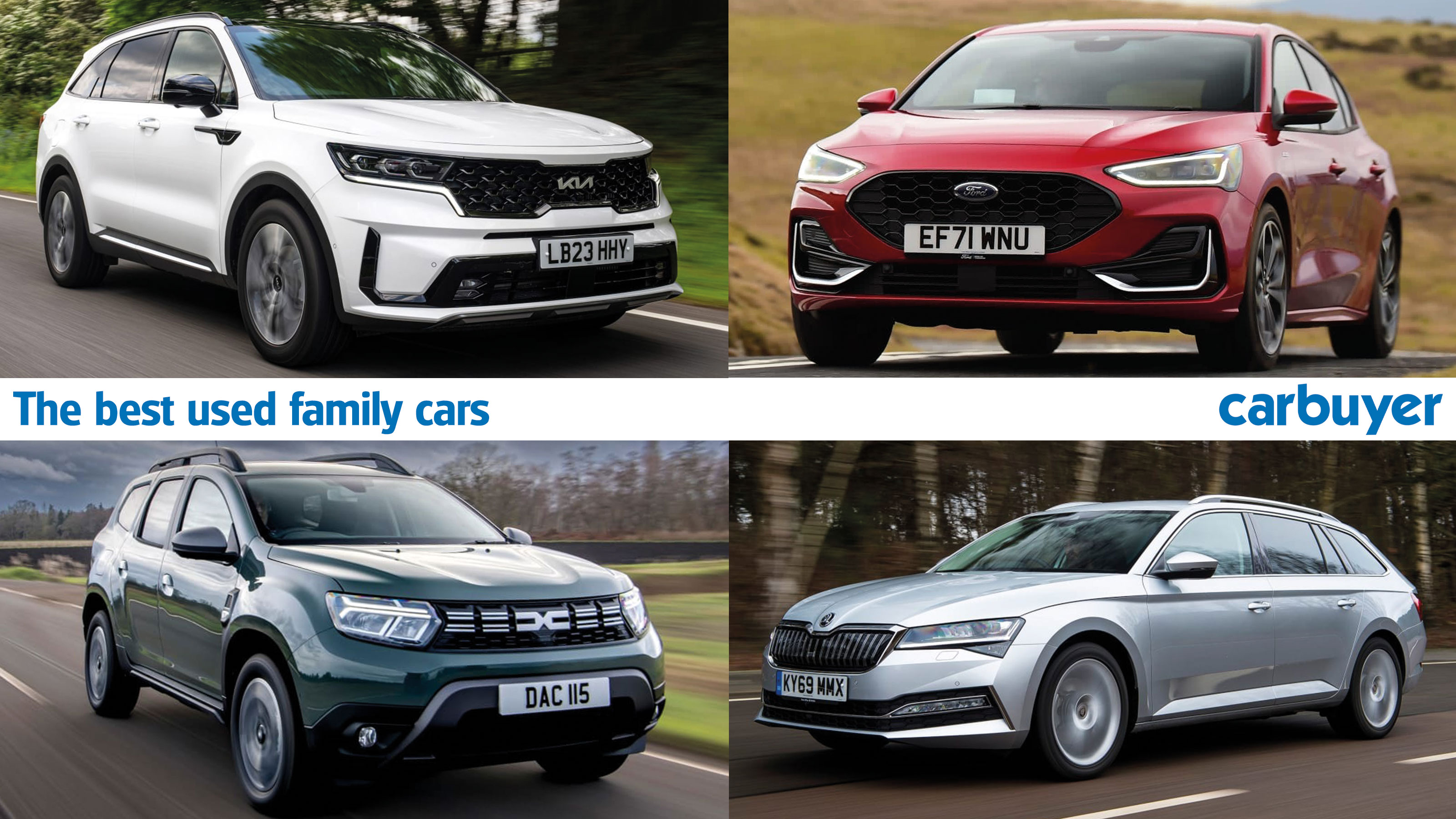 The best used family cars hero