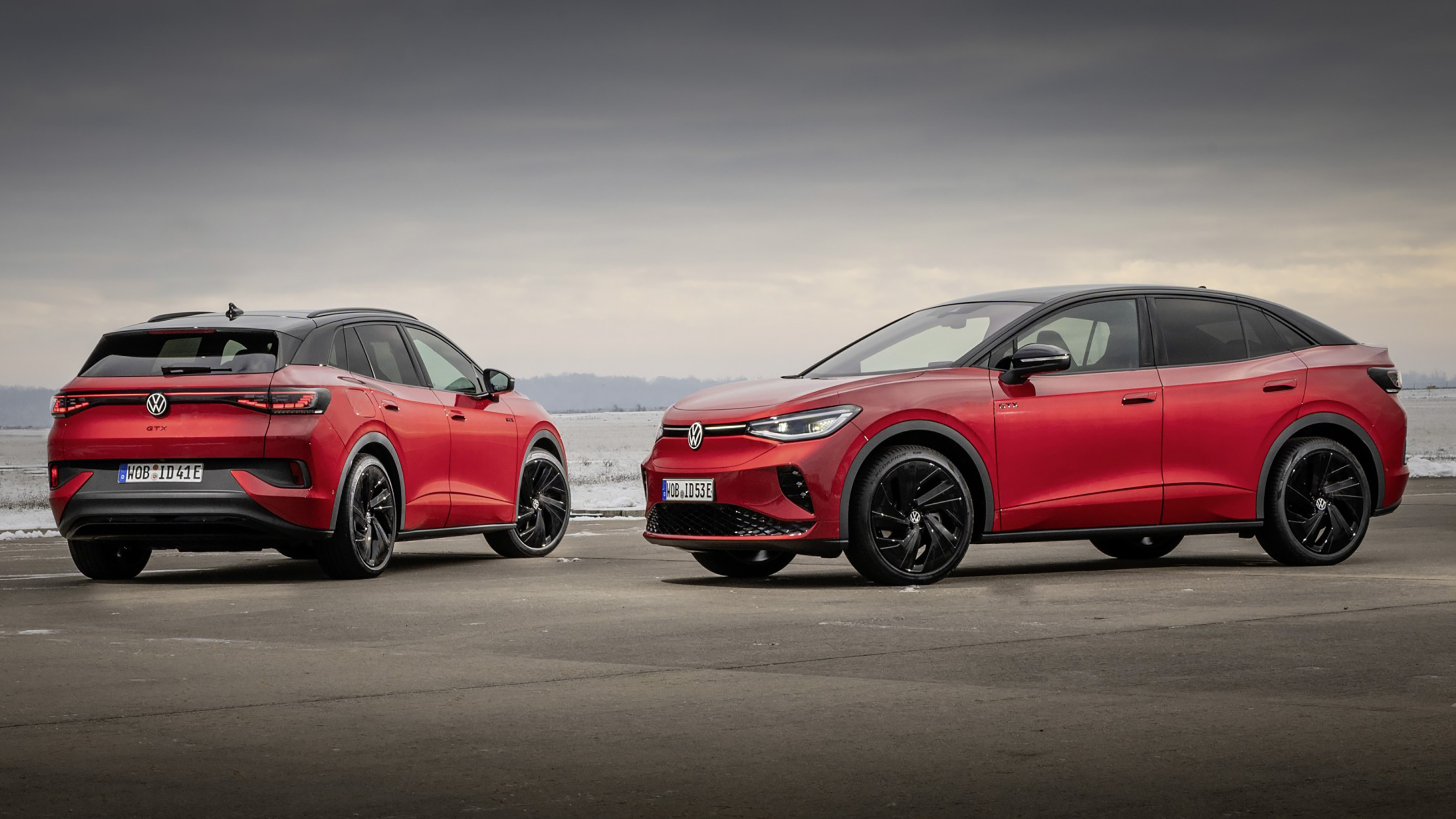 Facelifted Volkswagen ID.4 and ID.5