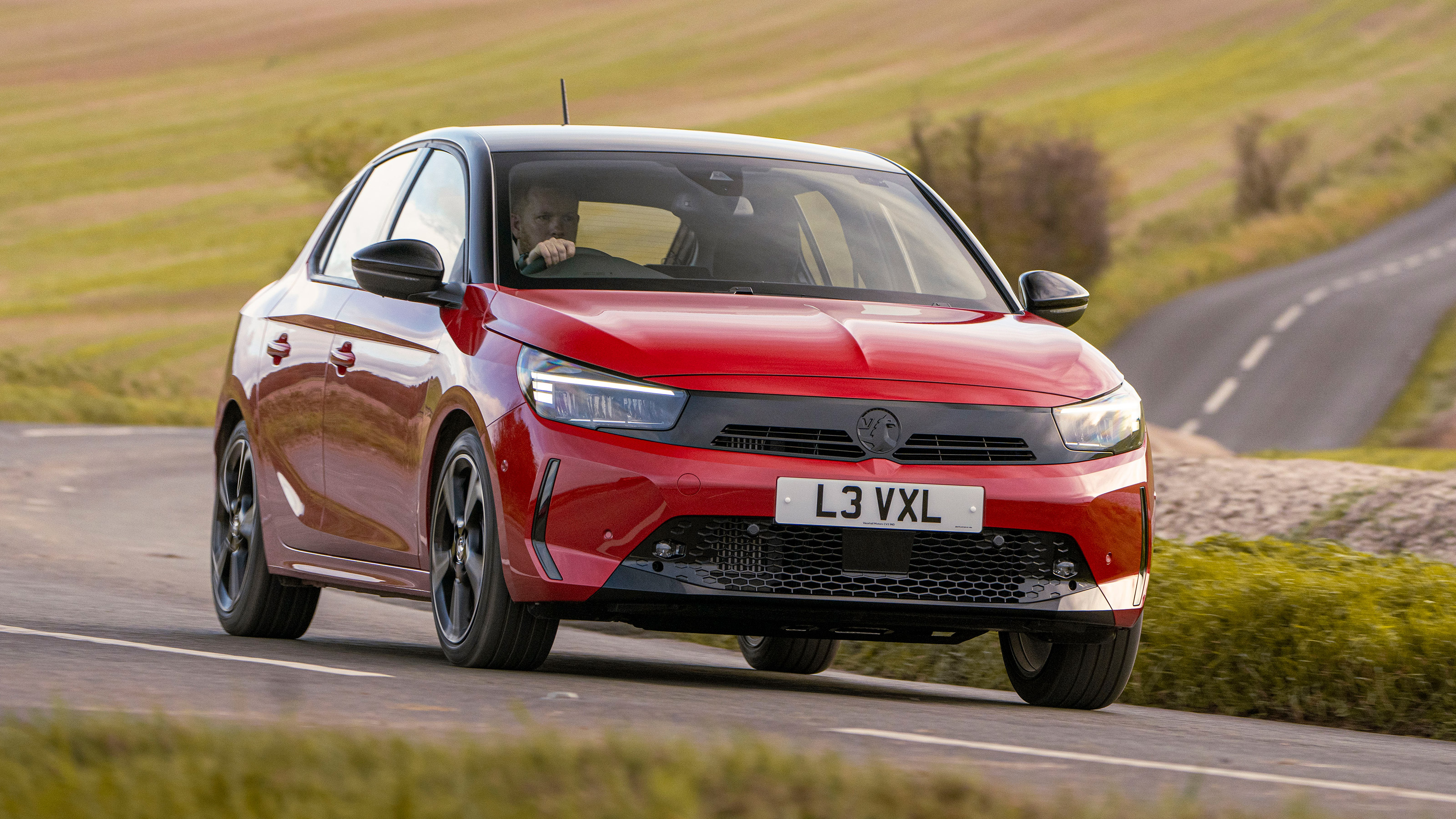 Vauxhall Corsa facelift front cornering