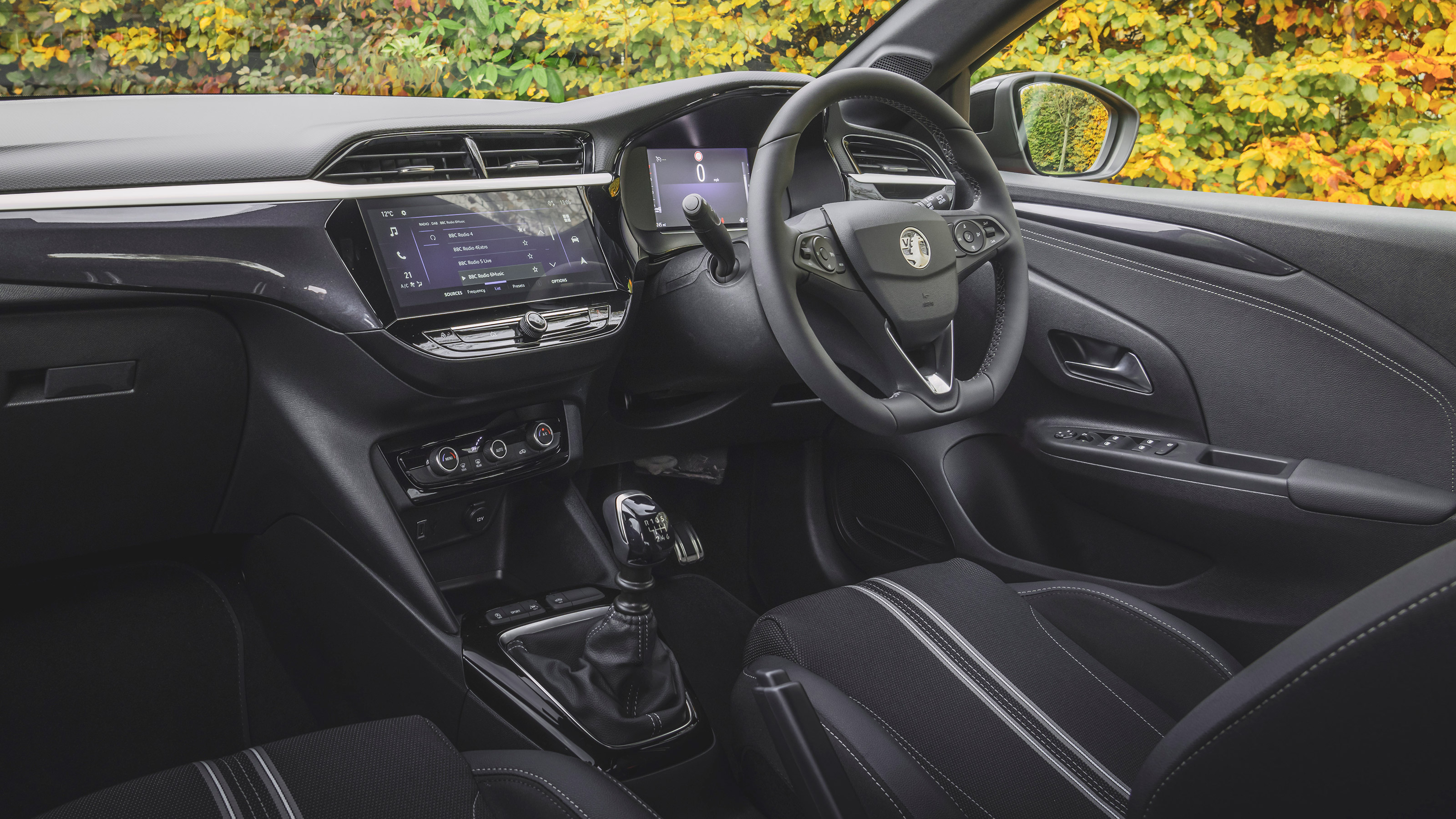 Vauxhall Corsa facelift front seats