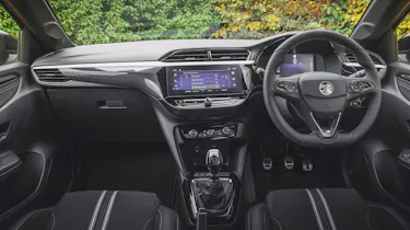 Vauxhall Corsa facelift interior