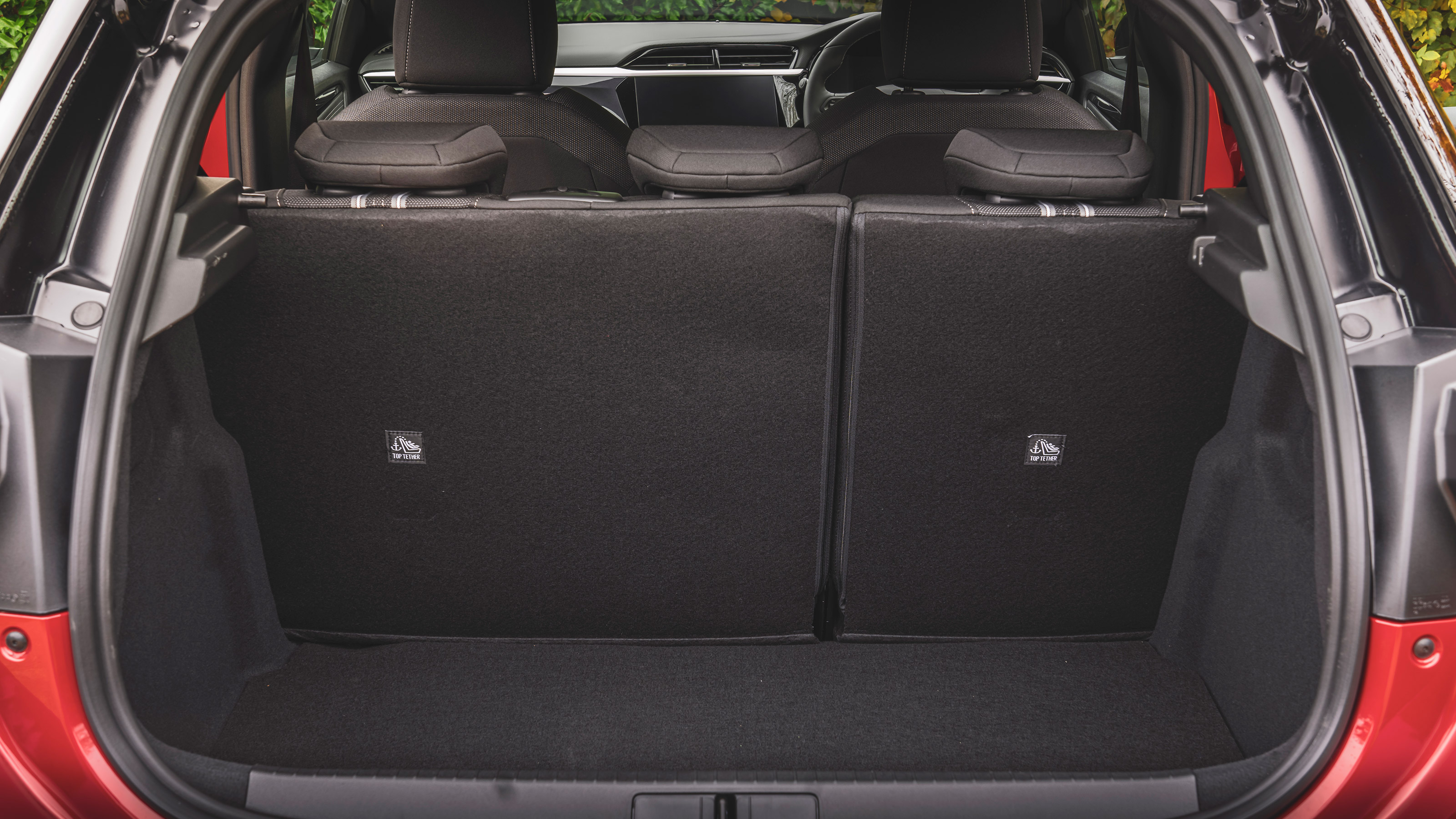 Vauxhall Corsa facelift boot