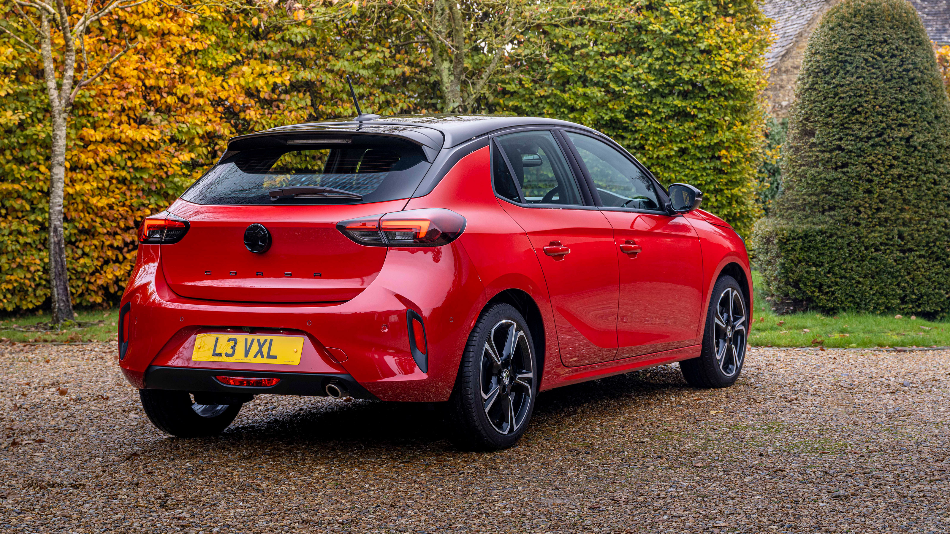 Vauxhall Corsa facelift rear static