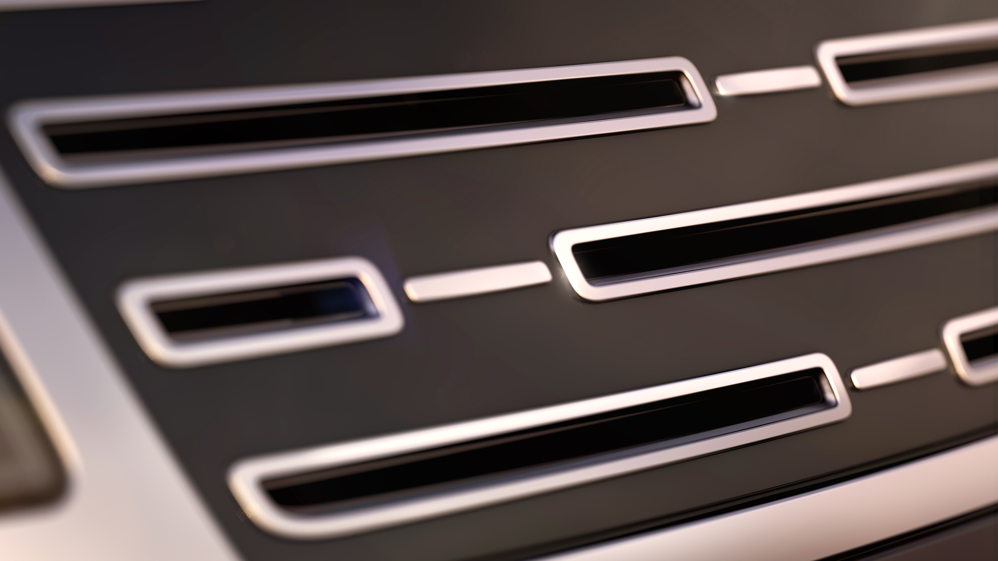 Range Rover Electric grille detail