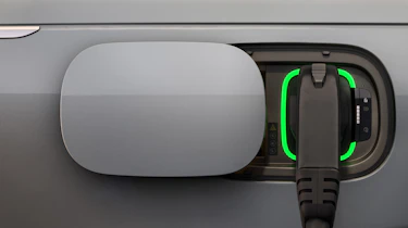 Range Rover Electric charging door detail