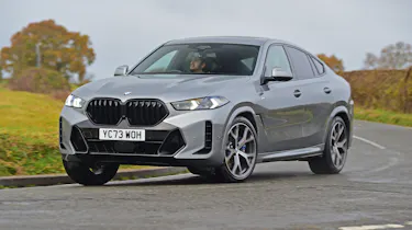 BMW X6 facelift UK drive dynamic