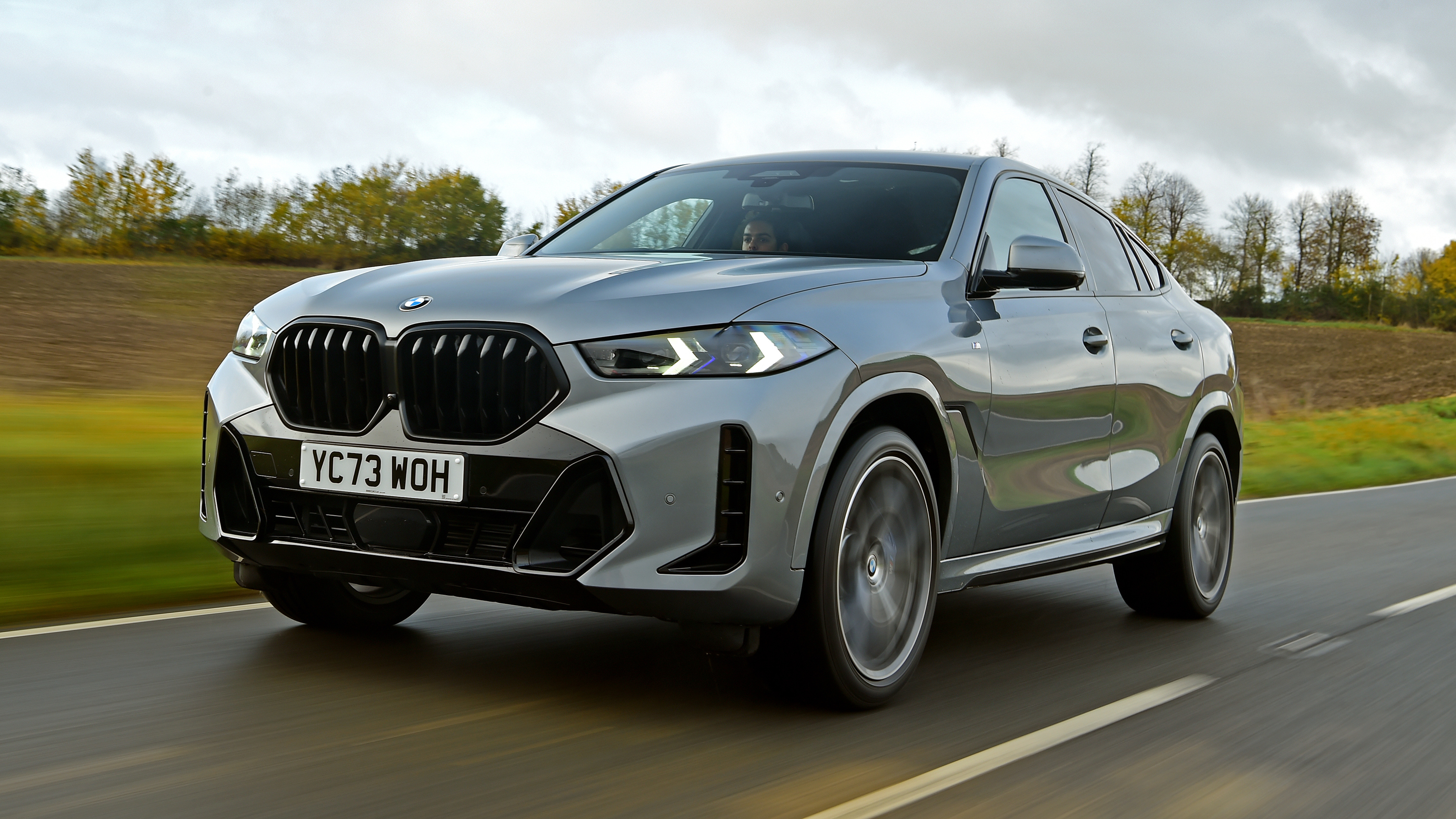 BMW X6 facelift UK drive 