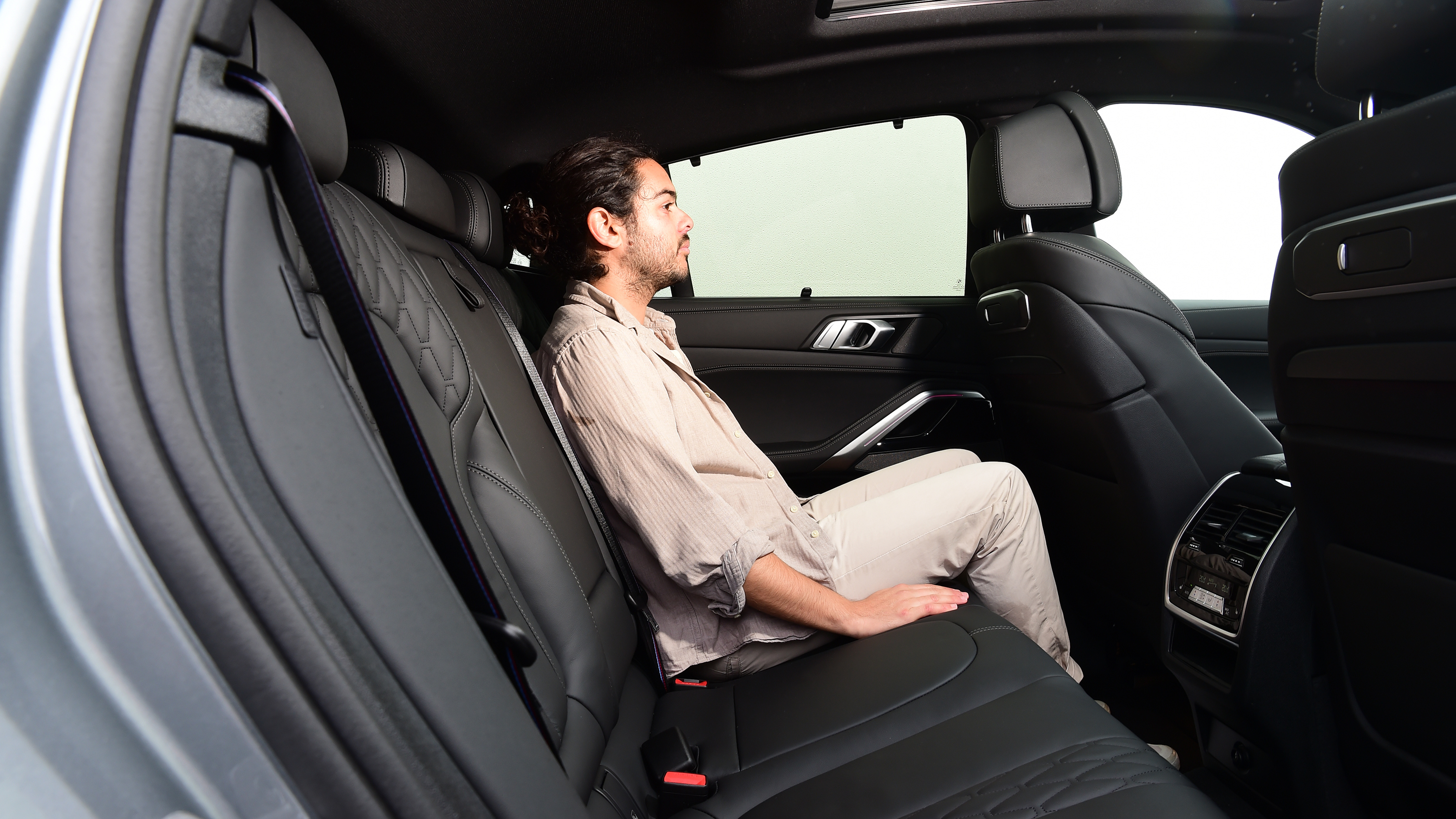 BMW X6 facelift UK drive rear seat space