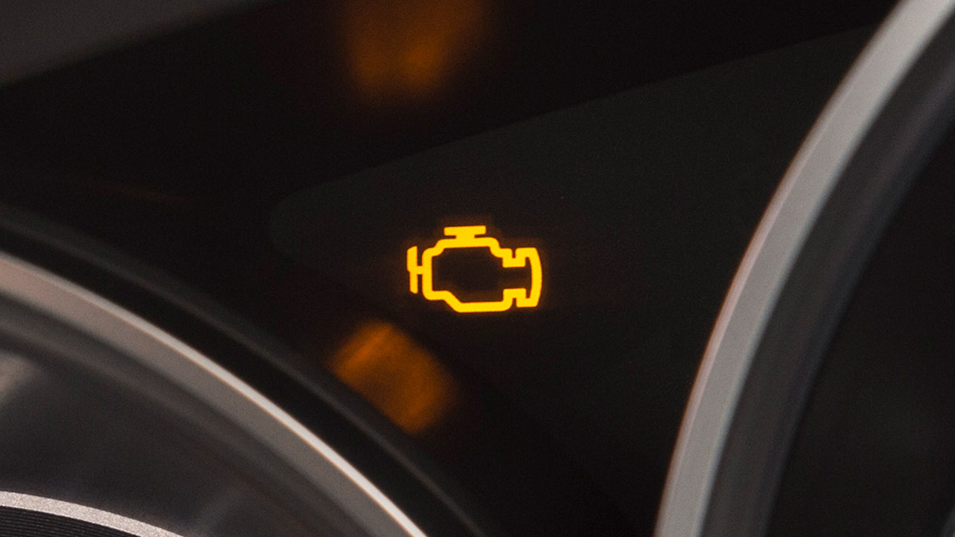 Engine warning light